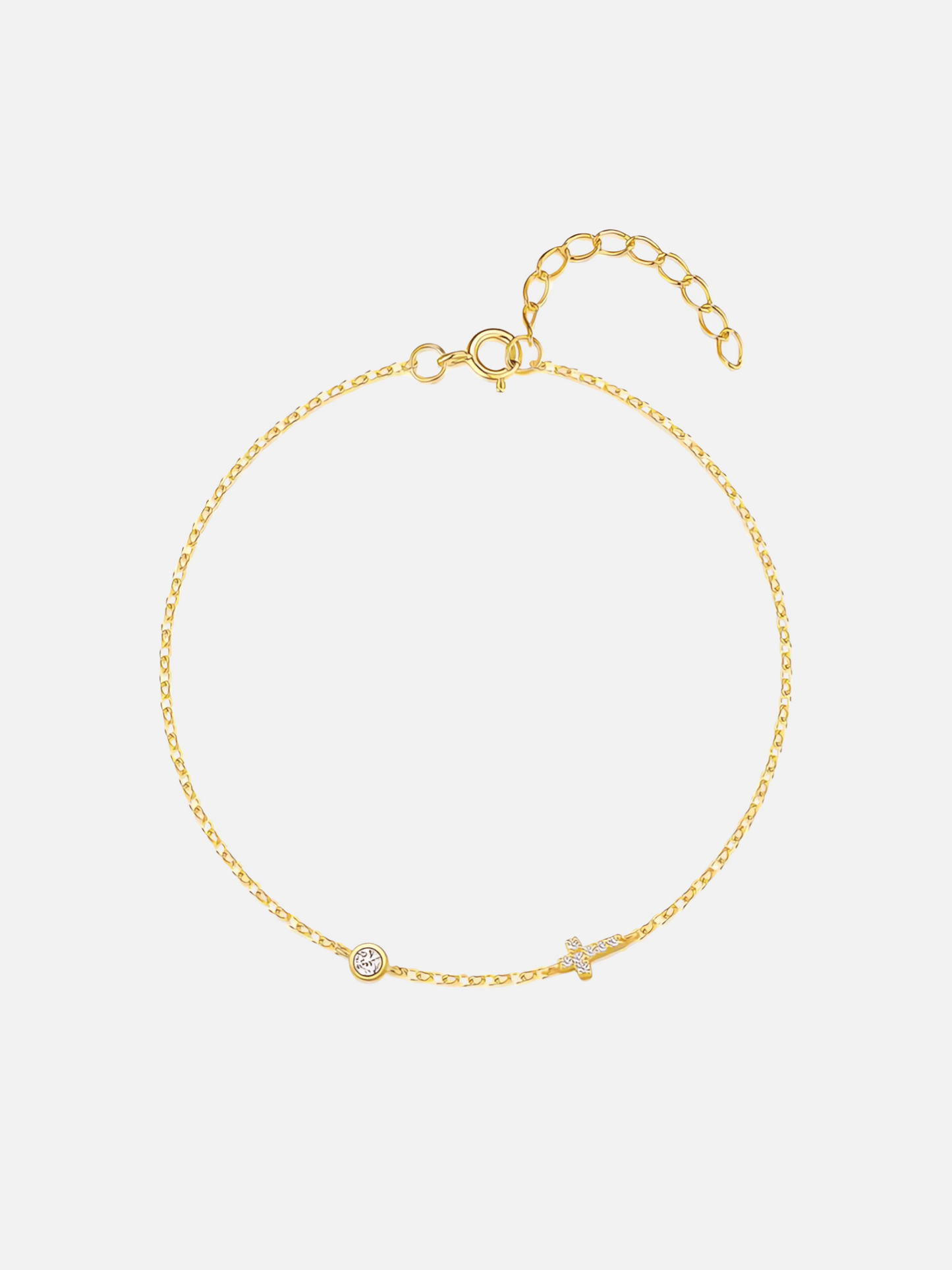 Bracelet Croix Diamant