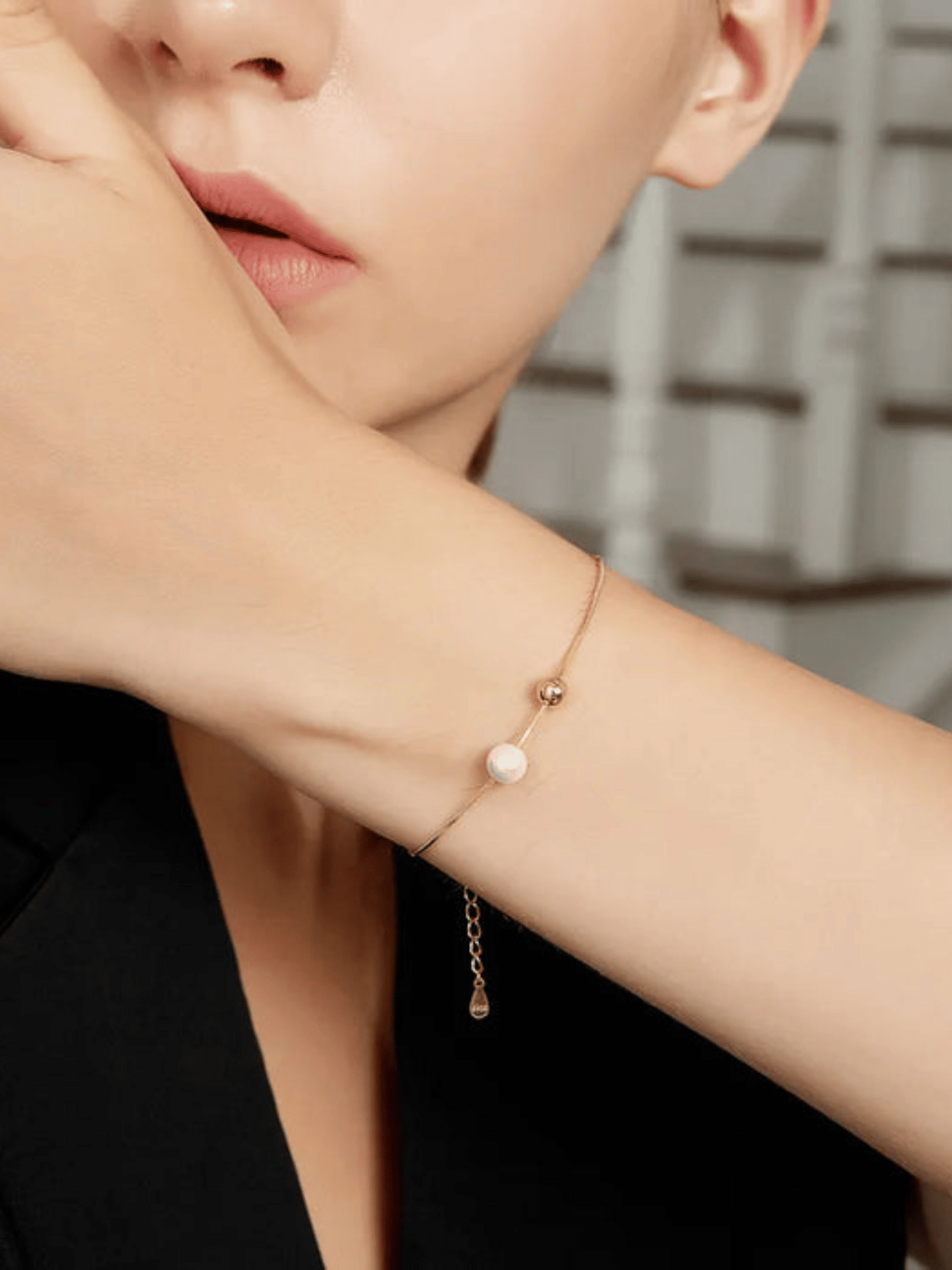 Bracelet de perles minimaliste