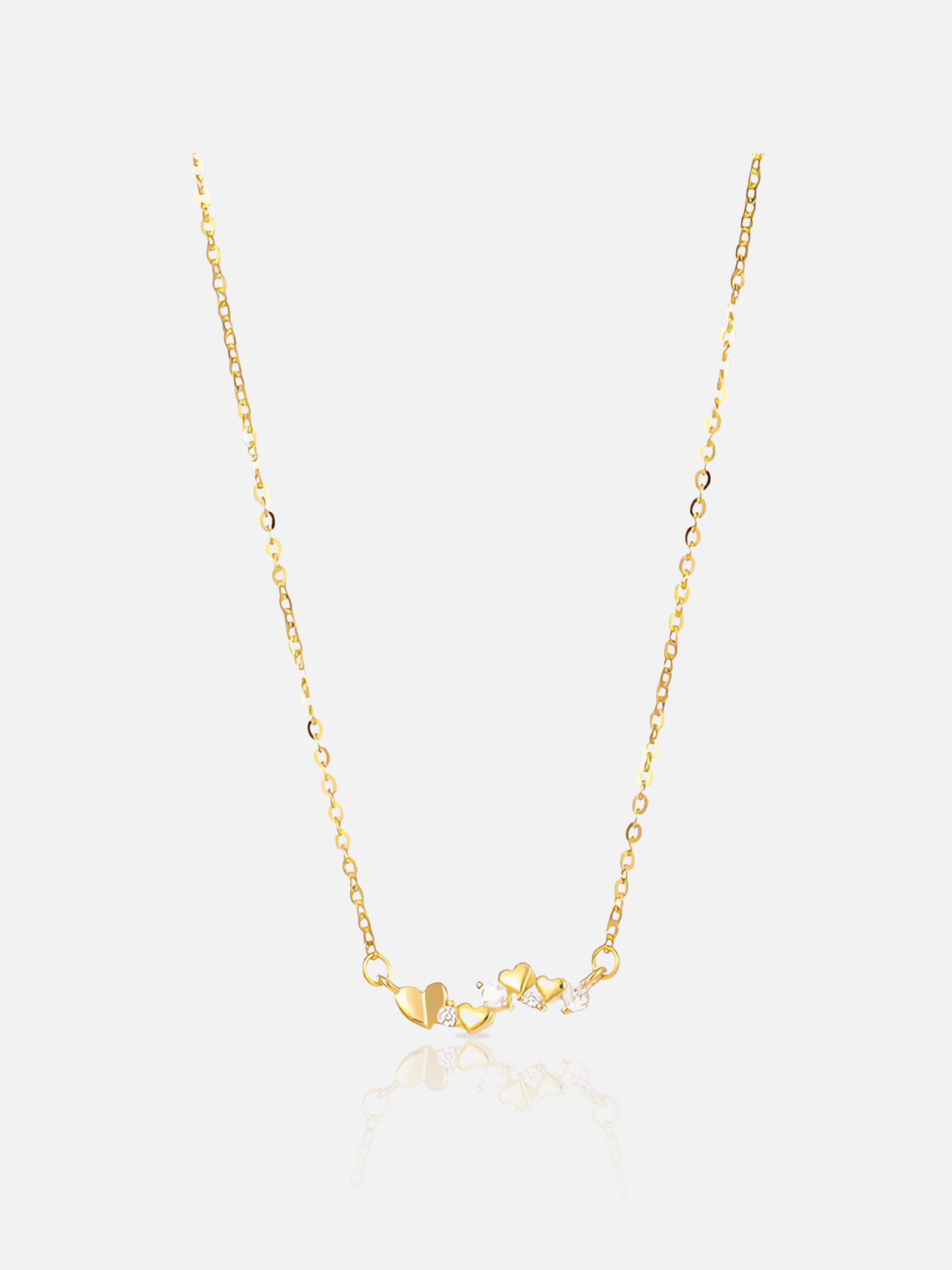 Heart Cluster Necklace