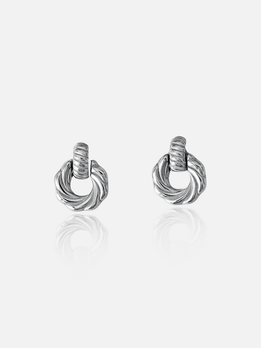 Twisted Hoop Earrings