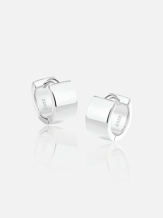 Chunky Gold Hoop Earrings