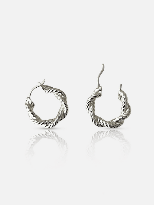 Chunky Coiled Earrings